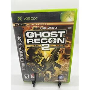 Ghost Recon 2 Xbox CIB Complete Game Tested Works Clean